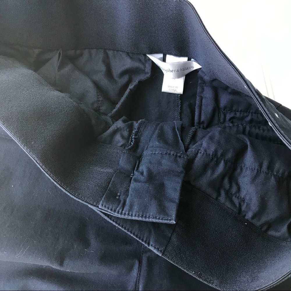 Christopher & Banks Navy Bermuda shorts - Picture 5 of 8